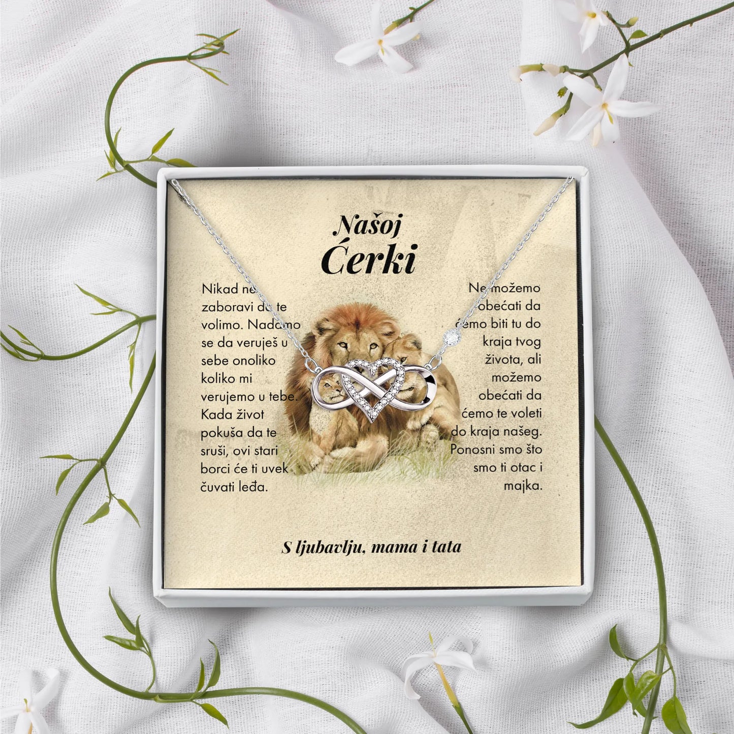 Od roditelja za ćerku - Infiniti srce