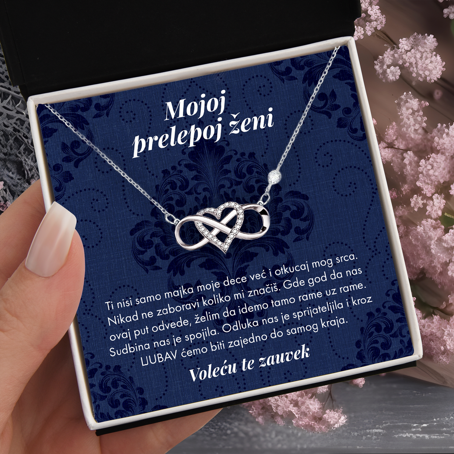 Od muža za prelepu ženu - Infiniti srce