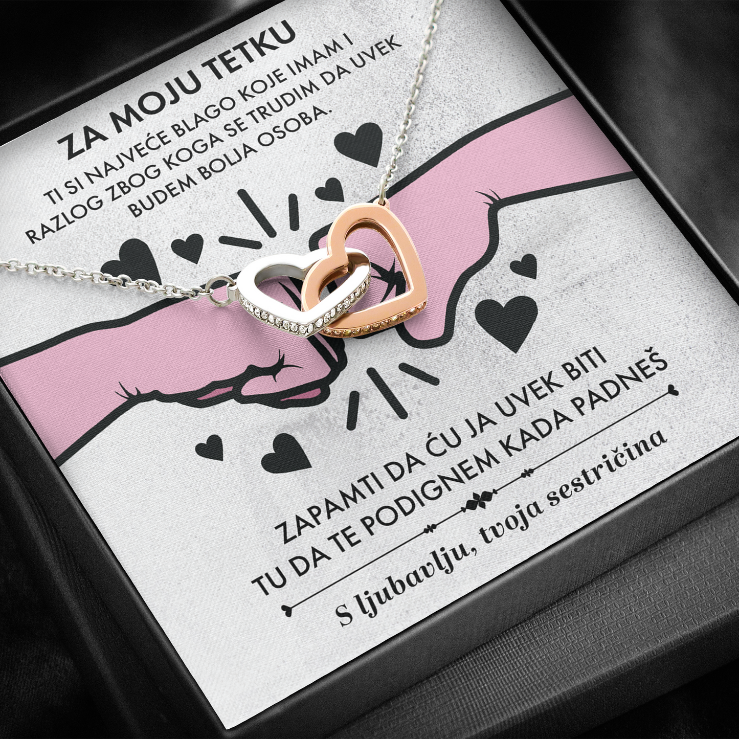 Od sestričine za tetku - Dva Srca