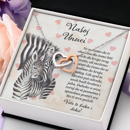 Od bake i deke za unuku - Dva Srca