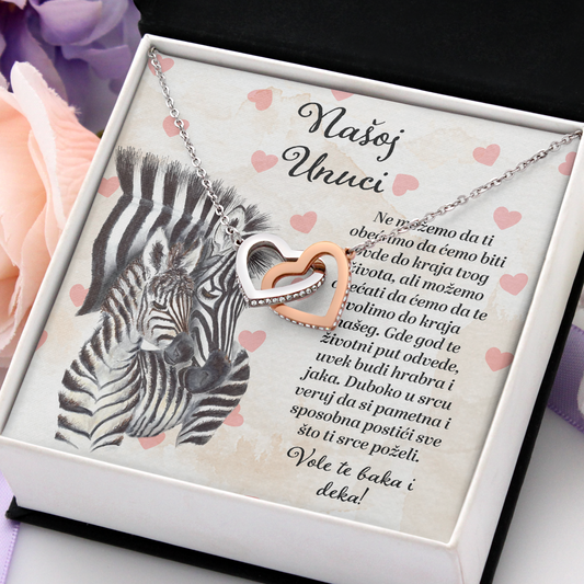 Od bake i deke za unuku - Dva Srca