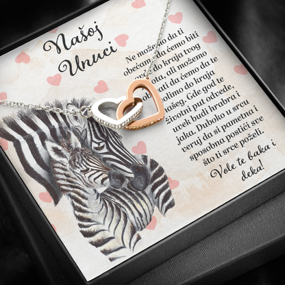 Od bake i deke za unuku - Dva Srca