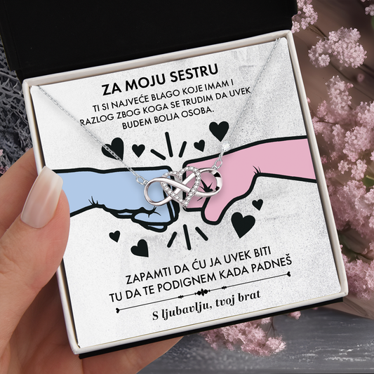 Od brata za sestru - Infiniti srce